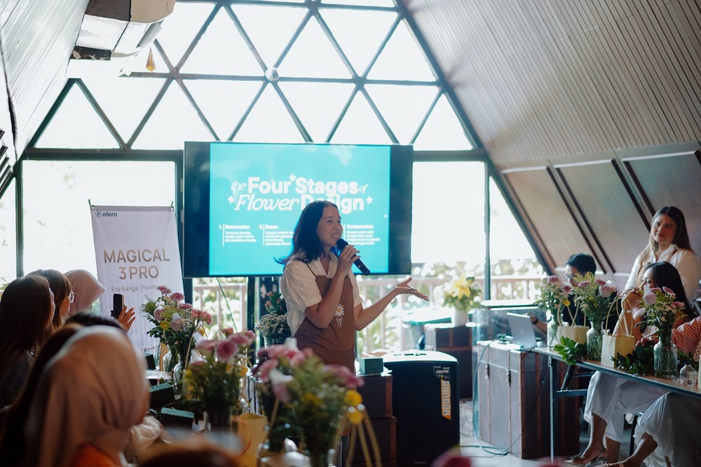 Workshop Merangkai Bunga Bersama @GroWithTheFlo